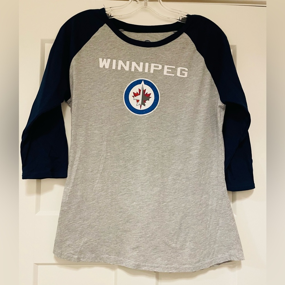 NHL Logo Winnipeg Jets Raglan Tee